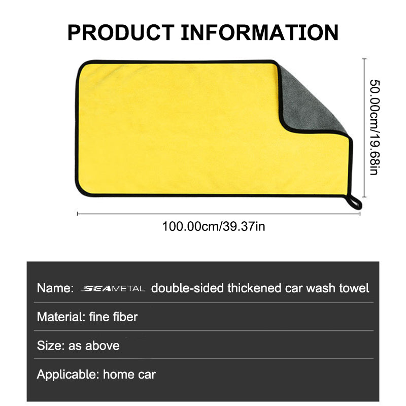 Microfiber Towel Detailing Cleaning Cloth Car Wash Drying Towel