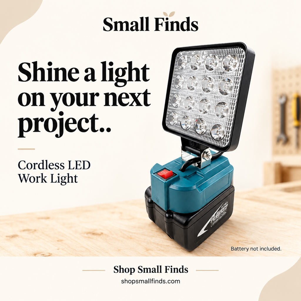4 inch Cordless LED Work Light For Makita Outdoor Emergency Lighting